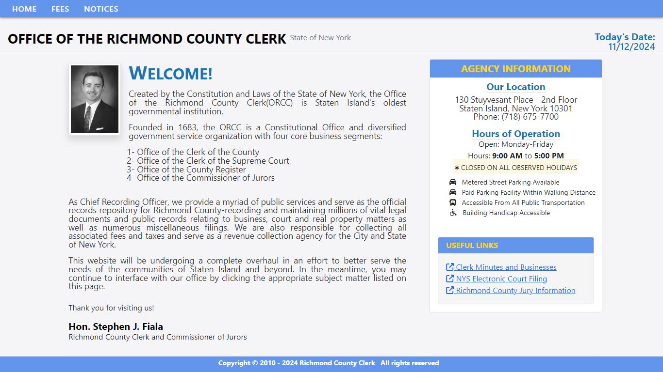 Richmond County Clerk New York